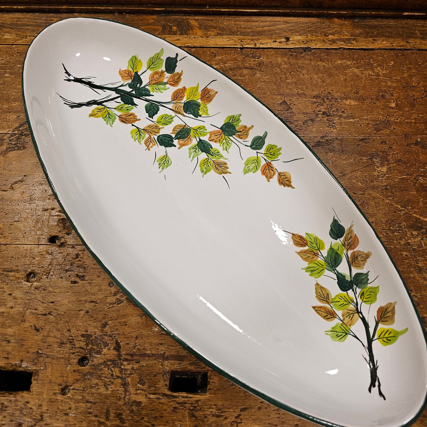 Oval Serving Plate Melograno Collection