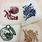 Square pot holders with Romagna prints