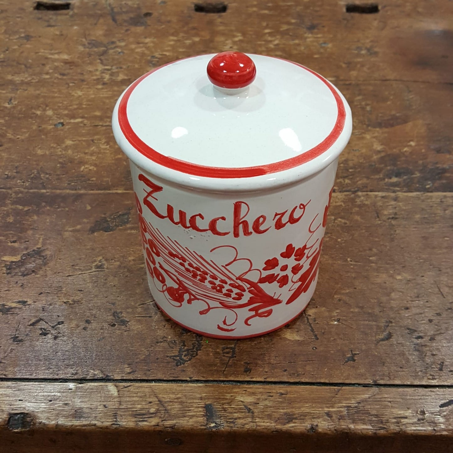 Barattolo porta Zucchero in ceramica