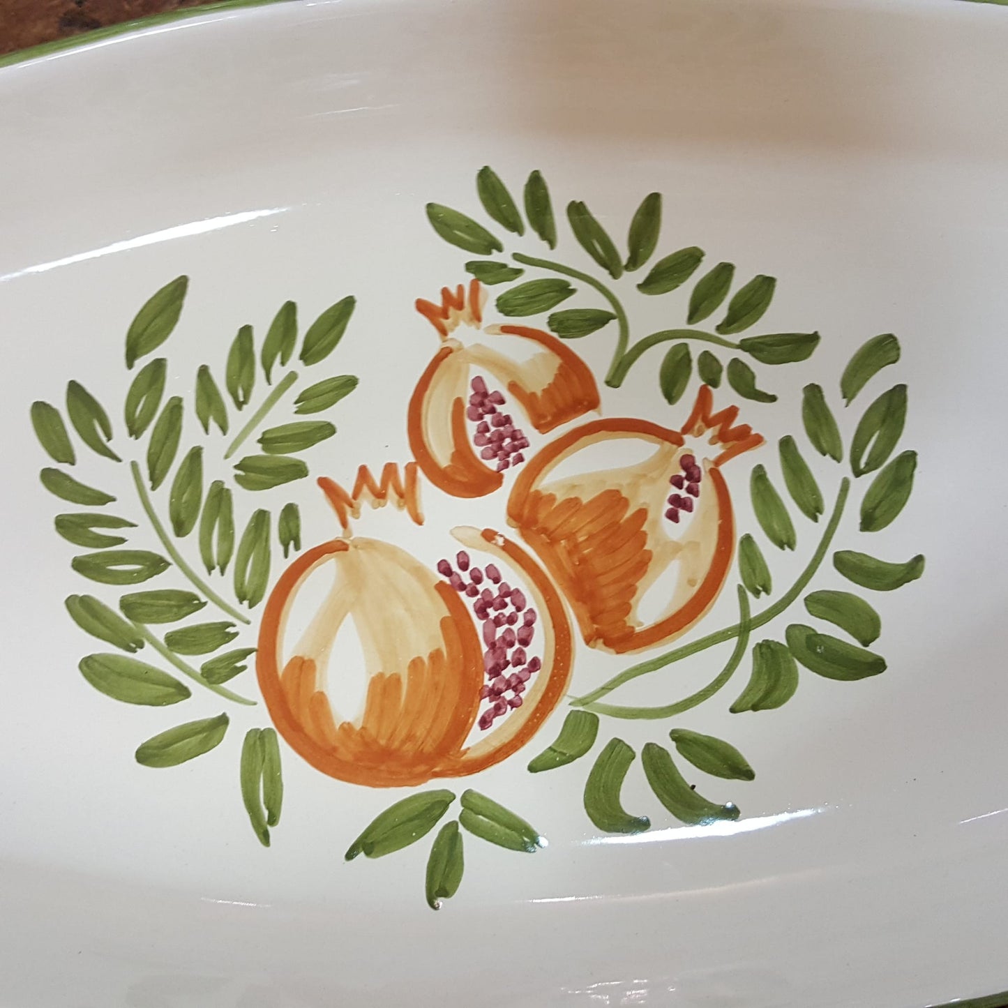 Oval Serving Plate Melograno Collection