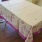 Linen tablecloth Bordo and Ricci Collection