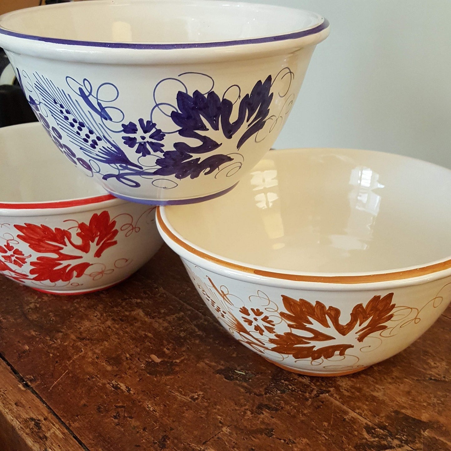 Ceramic salad bowl