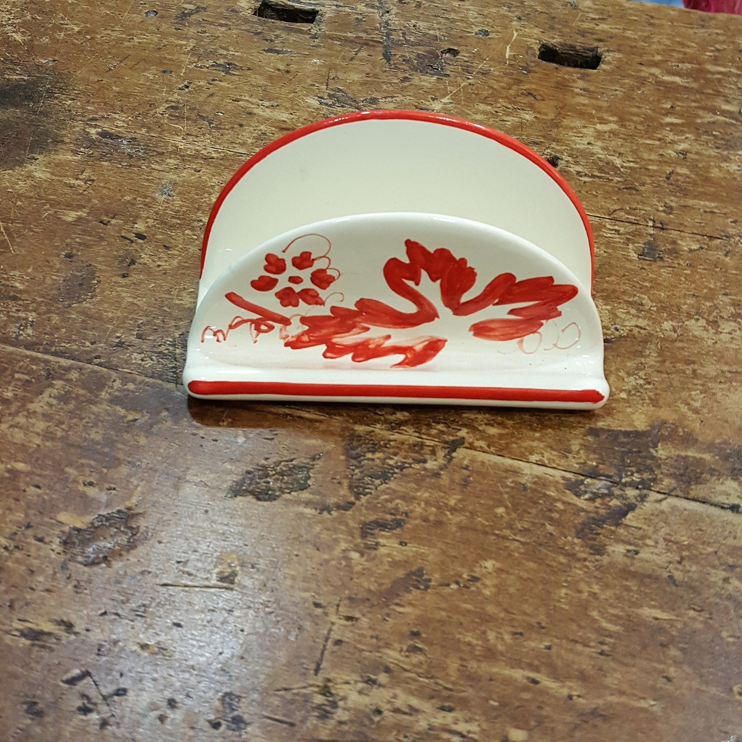 Ceramic napkin holder