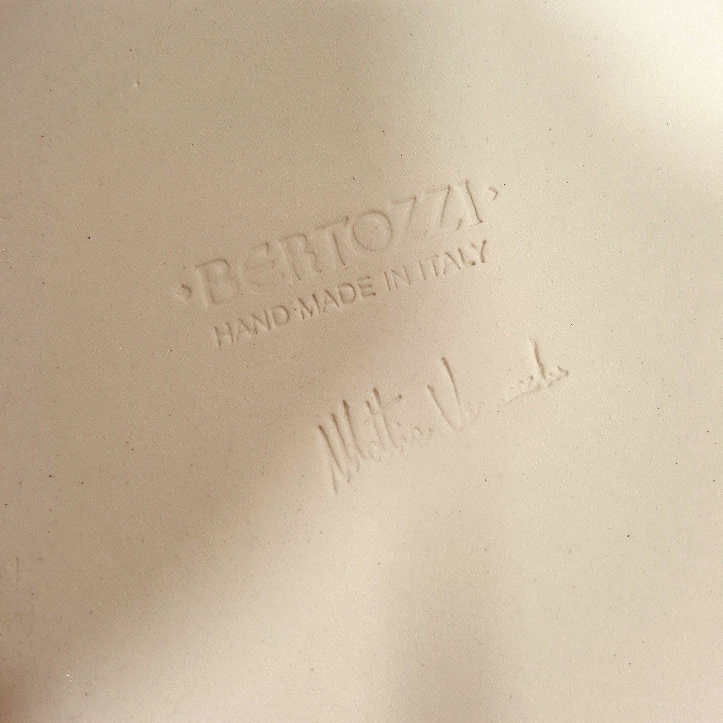 Plates in Finest Porcelain Rim Collection by Bertozzi