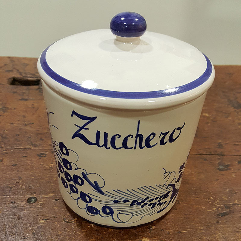 Barattolo porta Zucchero in ceramica