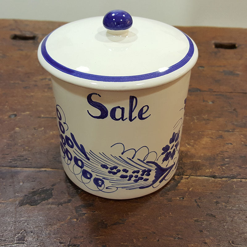 Ceramic salt jar