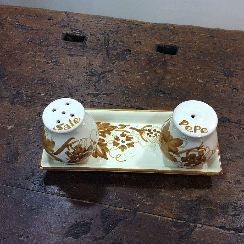 Ceramic salt and pepper shakers