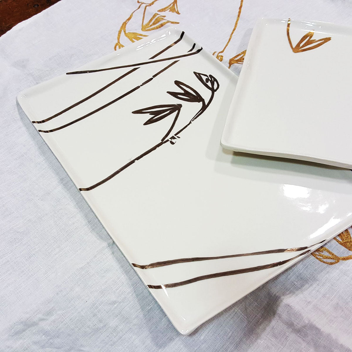 Mourous Bertozzi porcelain tray