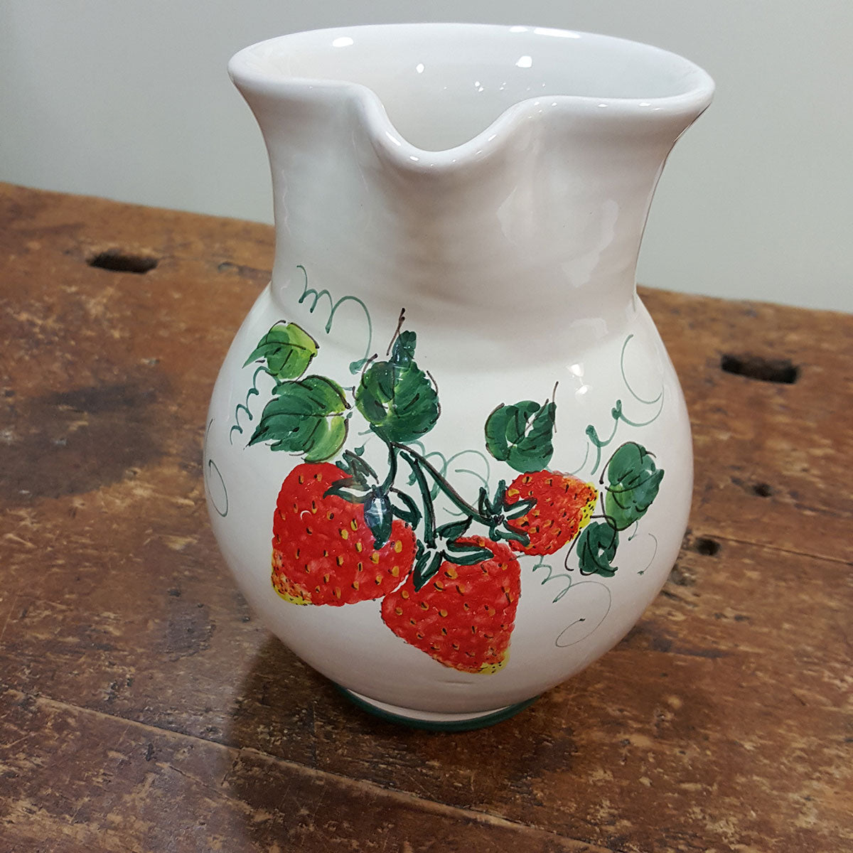 Caraffa in ceramica Collezione Fragole