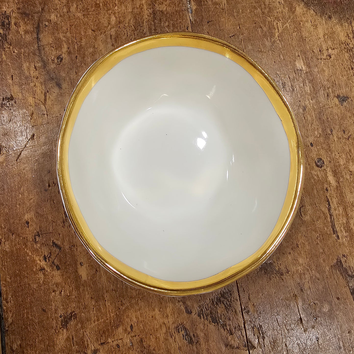 Ciotolina in Porcellana e Oro