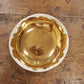 Bowl in porcellana spennellata oro