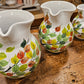 Caraffa/Brocca in ceramica Collezione Foglie