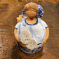 Dolls Housewives Azdore Romagna ceramic with bell