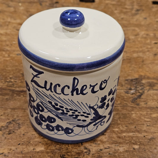 Ceramic sugar jar