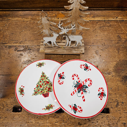 Piattini in ceramica Natalizi