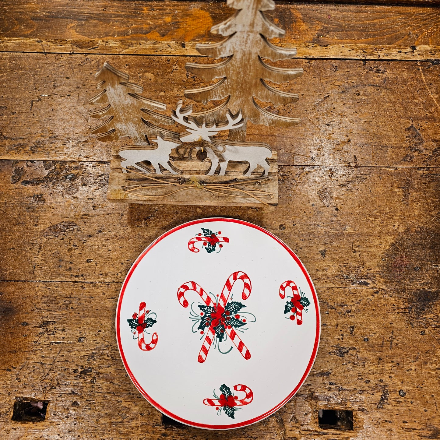 Piattini in ceramica Natalizi