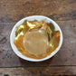Ciotolina in porcellana spennellata oro zecchino pieno