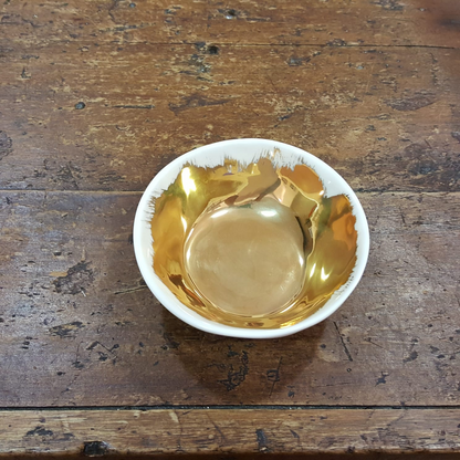 Ciotolina in Porcellana e Oro