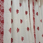 Crumpled linen printed curtains from Romagna