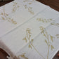 Table cover/Placemat in Murous natural linen
