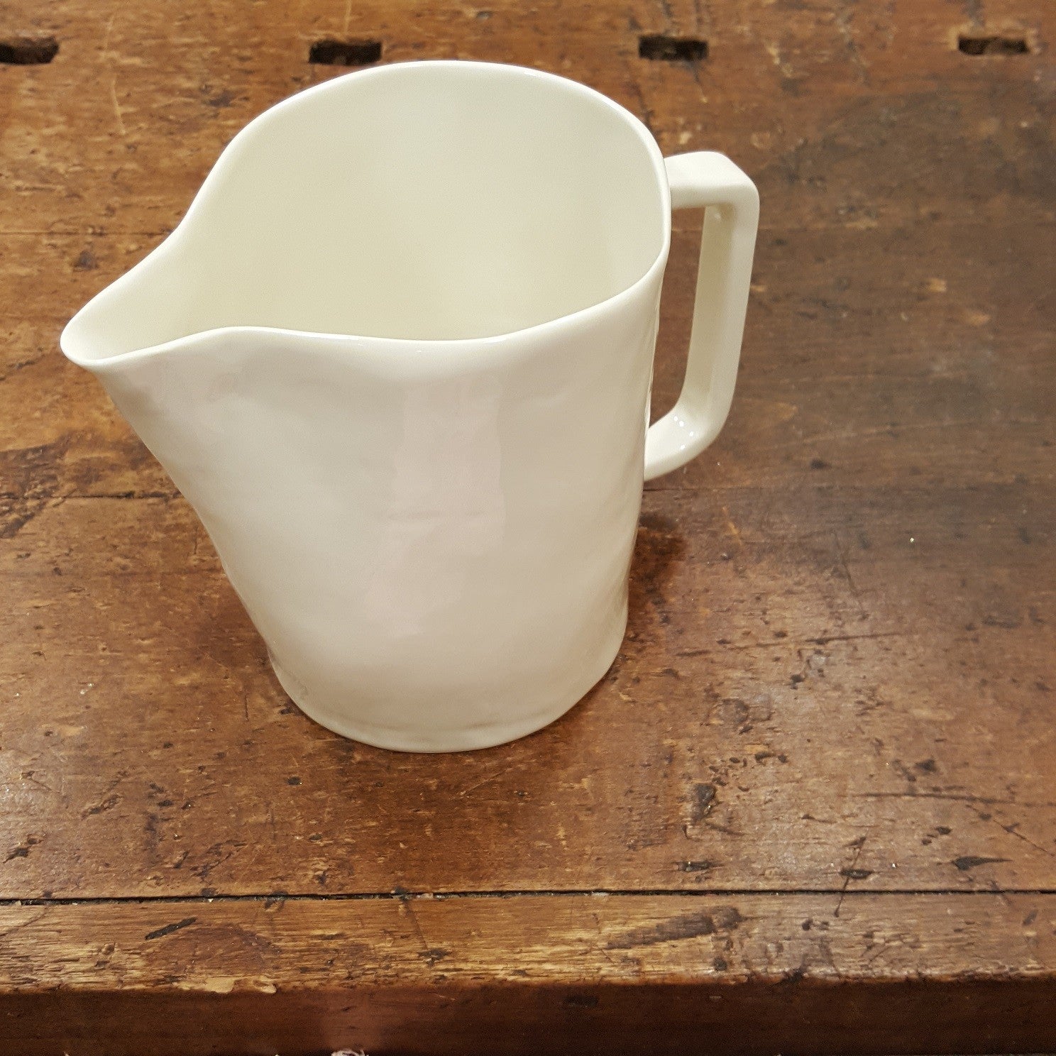 Caraffa da tavola in porcellana bianca