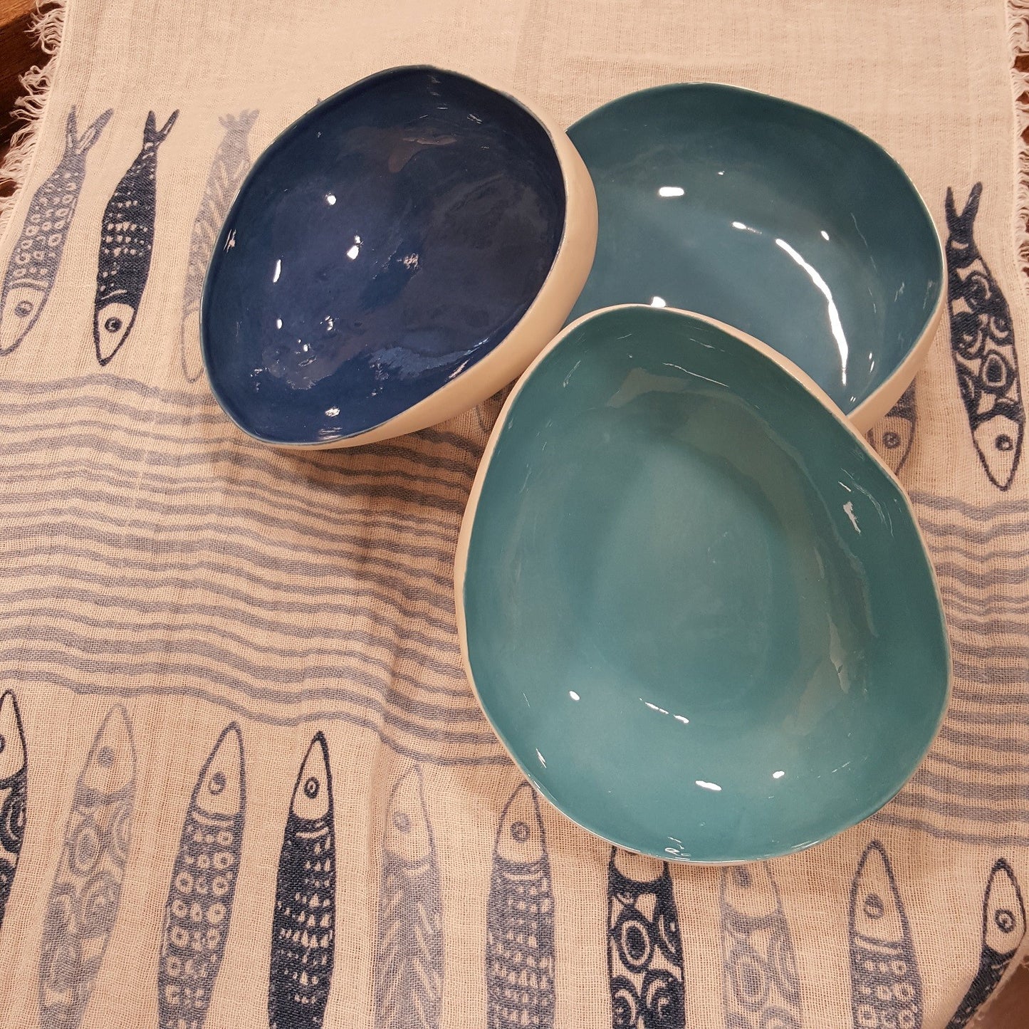 Piatti o bowl in Porcellana Collezione Ciottolo