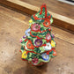 Hand decorated ceramic Christmas tree