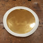Flat plates in Porcelain and Gold