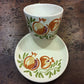 Ceramic breakfast cup from the Pomegranate Collection