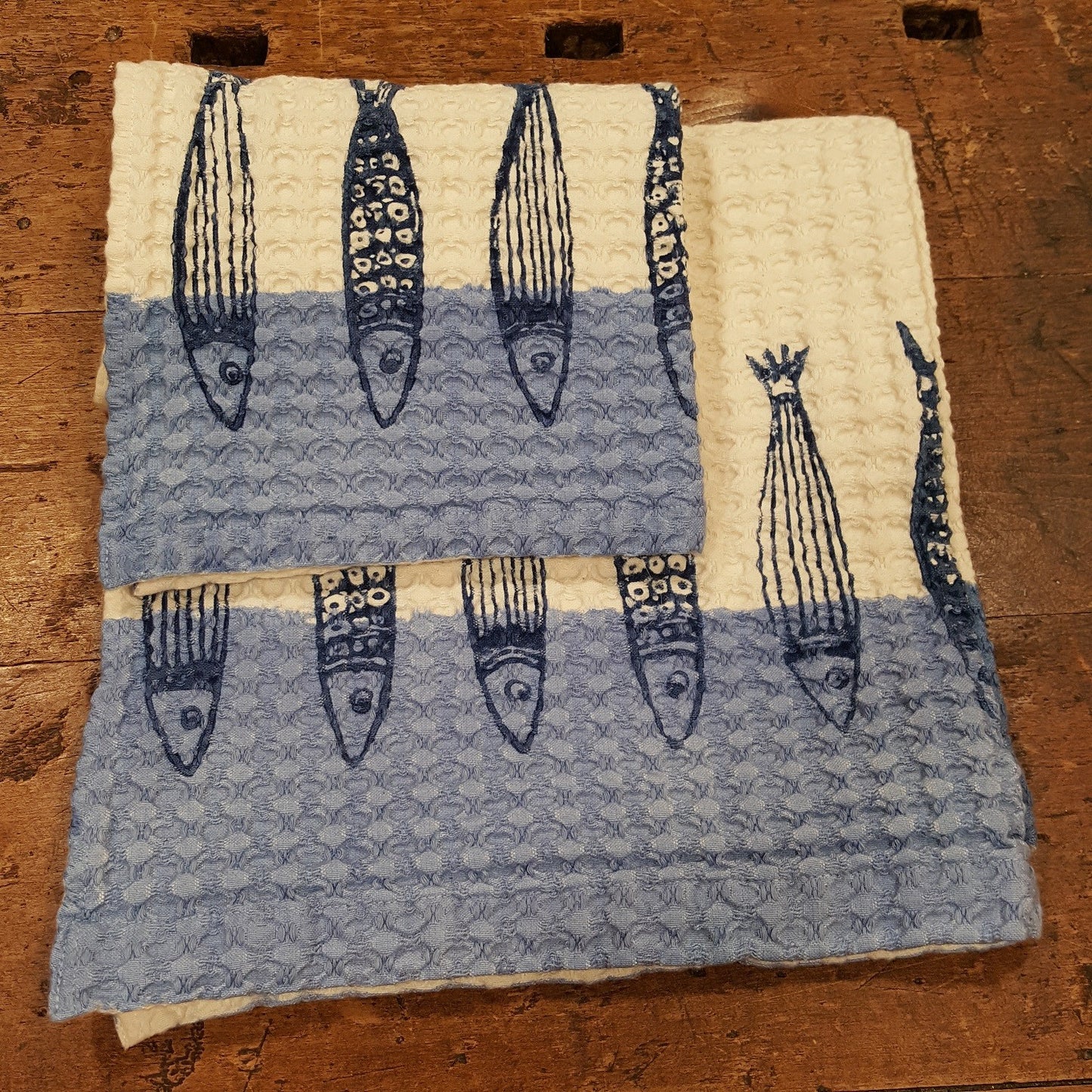 Pair of 100% cotton towels from the Panarea Collection