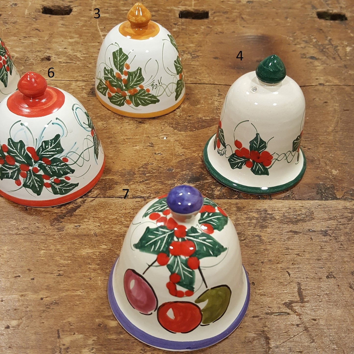 Ceramic Christmas bell
