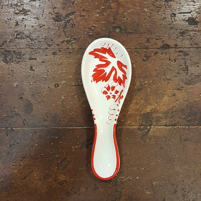 Spoon rest with Romagna decoration