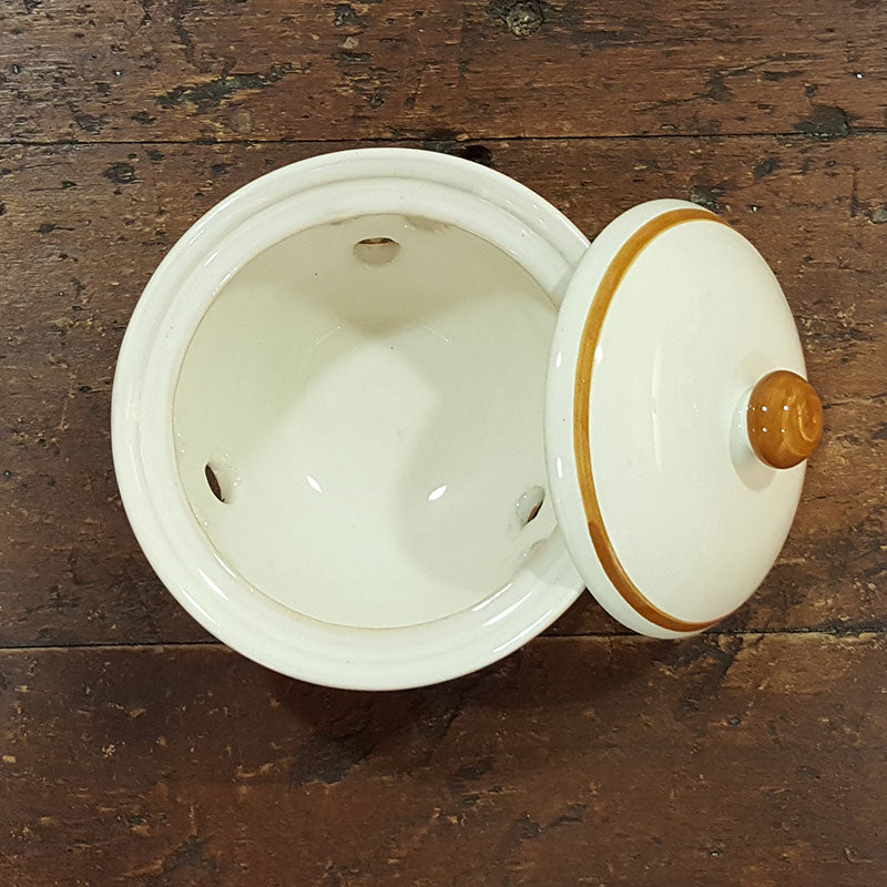 Ceramic garlic holder