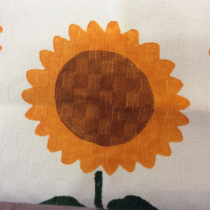 Tablecloth with Romagna prints Sunflowers Collection